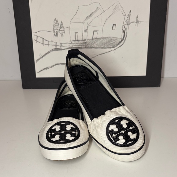 Tory Burch Shoes - Tory Burch Black and White Sneakers